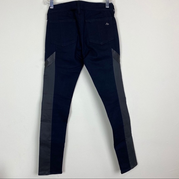 Rag and Bone Grand Prix Motocross Leather Jeans - Picture 6 of 14